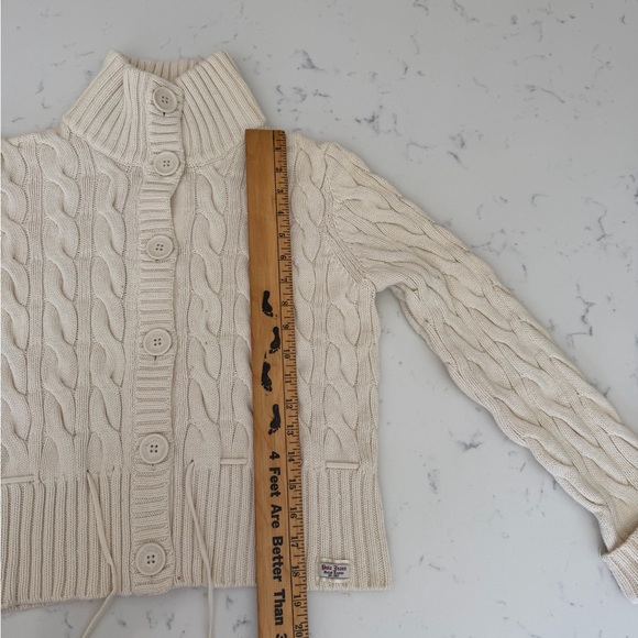 Women's Polo RL jeans Cable Knit Sweater - Picture 7 of 8